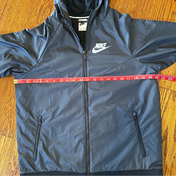 NWOT BIG KIDS (BOYS) LOOSE HIP-LENGTH NIKE SPORTSWEAR WINDRUNNER XL BLACK - Picture 15 of 15